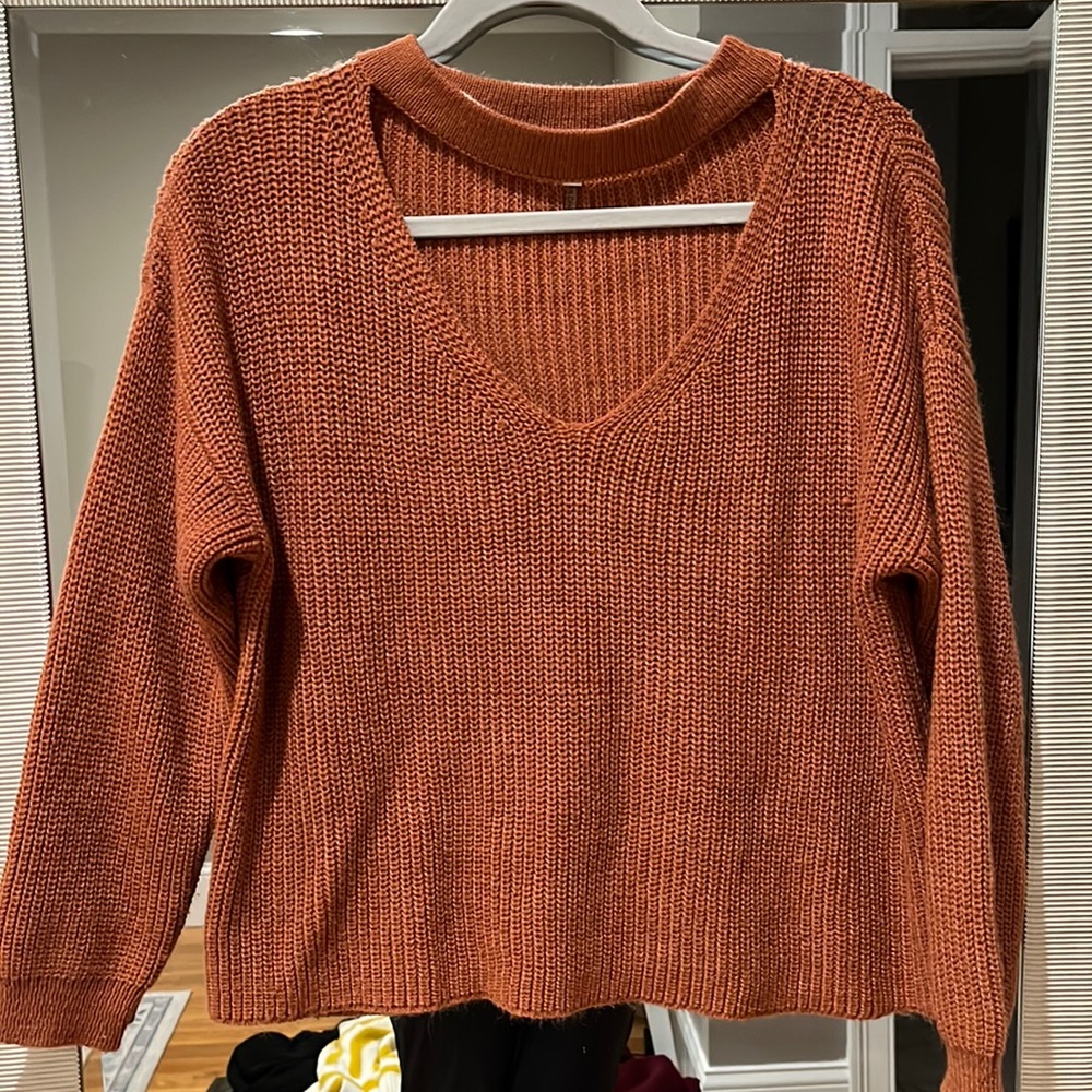 Cutout Sweater